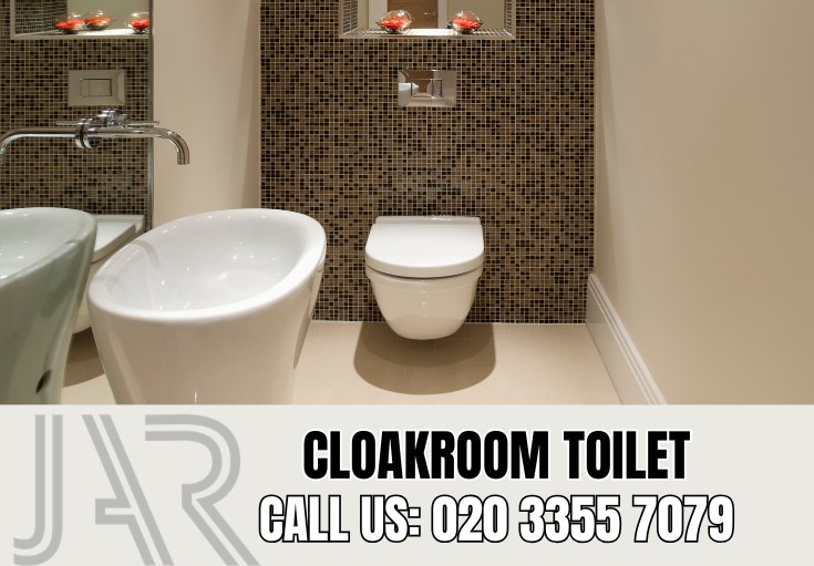 Cloakroom and Downstairs Toilet Installation by Highgate Bathroom Fitters