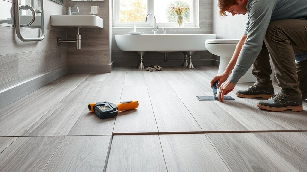Bathroom Flooring Installation in Highgate